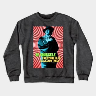 Oscar Wilde Quote 2 Crewneck Sweatshirt